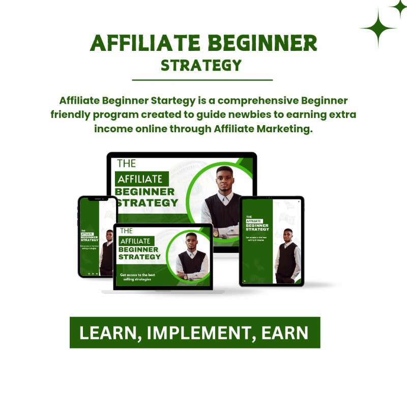 AFFILIATE BEGINNER STRATEGY COURSE