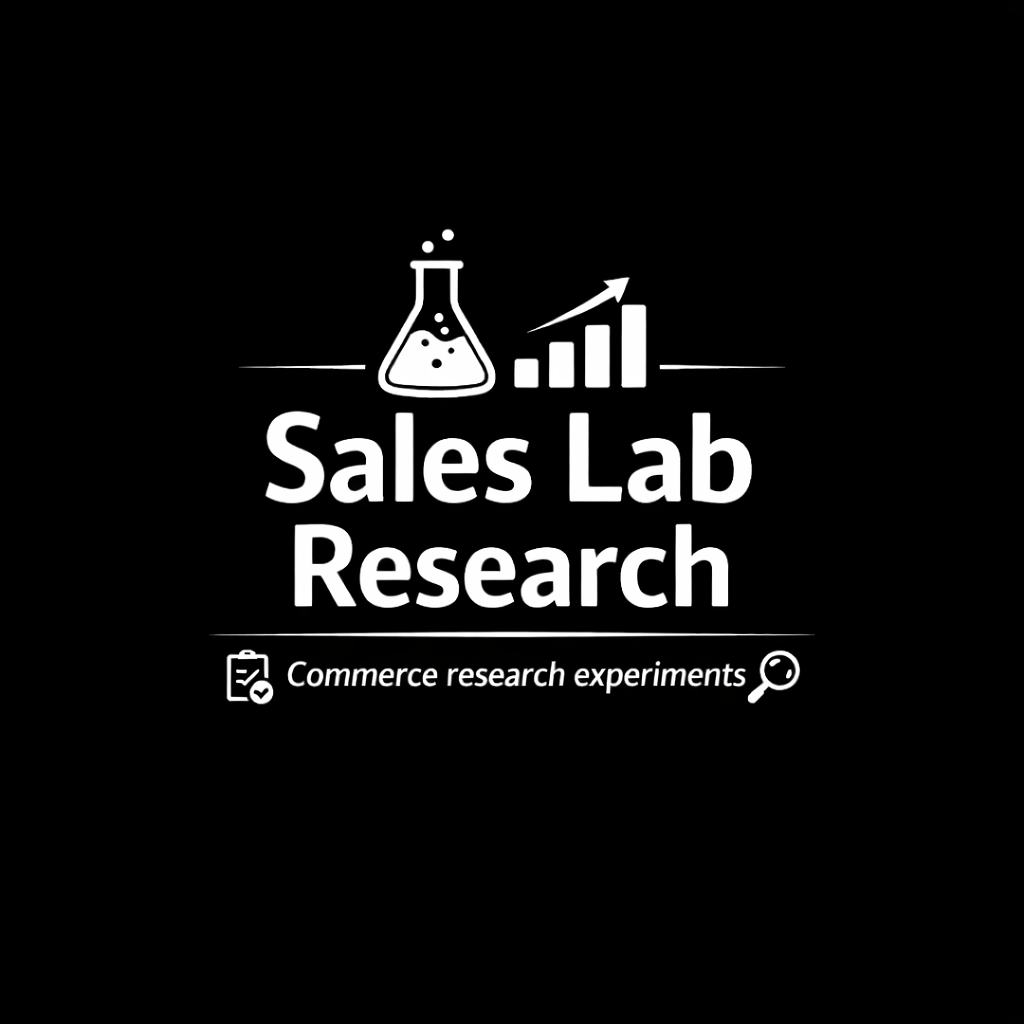 Sales Lab Research Shop