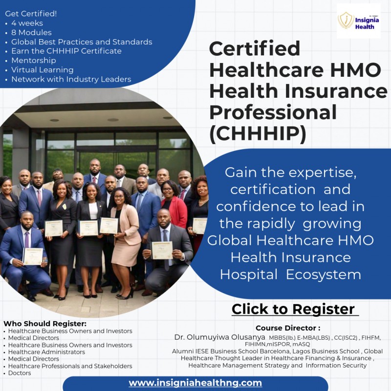 Dr. Olumuyiwa Olusanya MBBS(Ib.),E-MBA(LBS), CC(ISC2),FIHFM, FIHIMN ,mISPOR, mASQ