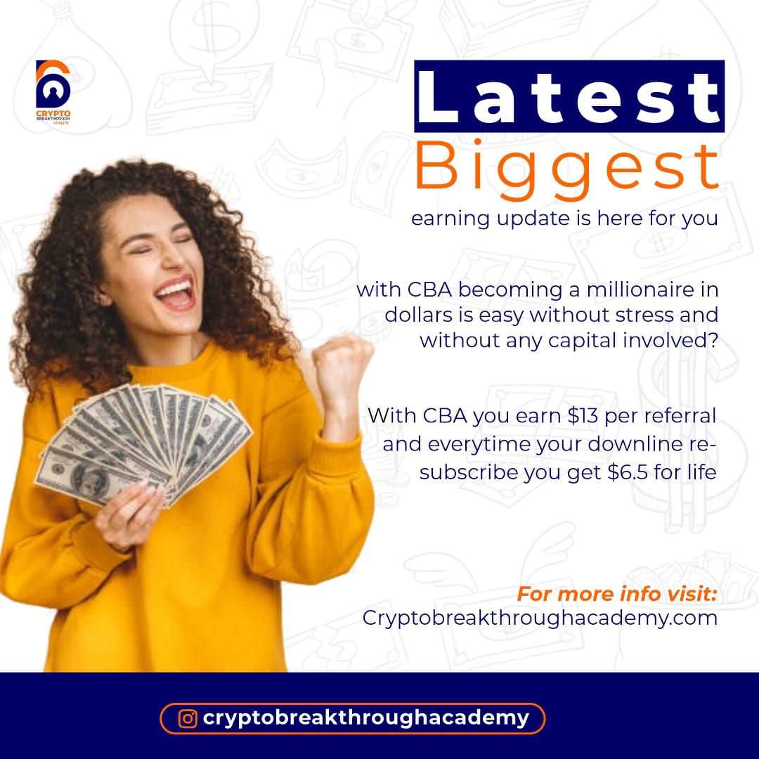Buy Crypto Breakthrough Academy (CBA) Membership by Fortunate Emmanuel  Babatunde on Selar