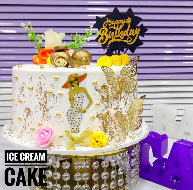 Ice Cream Cake frosting