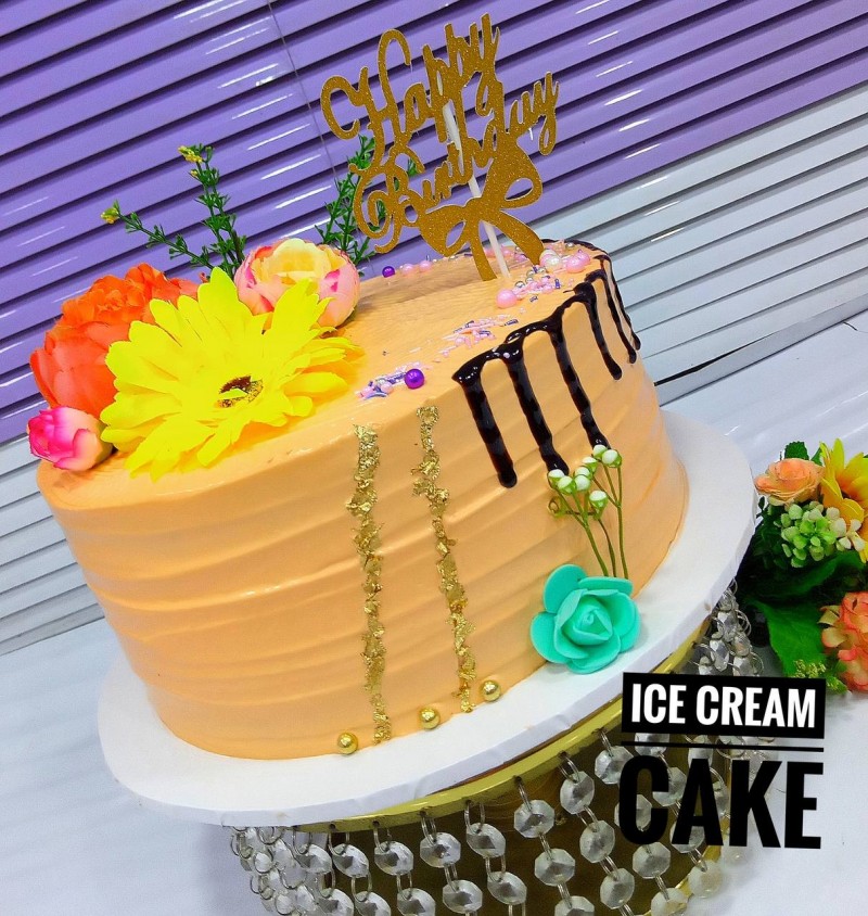 Ice Cream Cake frosting