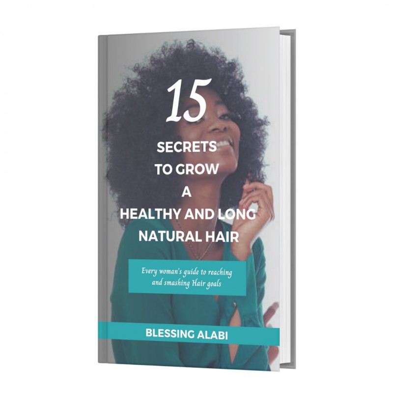 15  Secrets To Grow A  Healthy And  Long Natural Hair