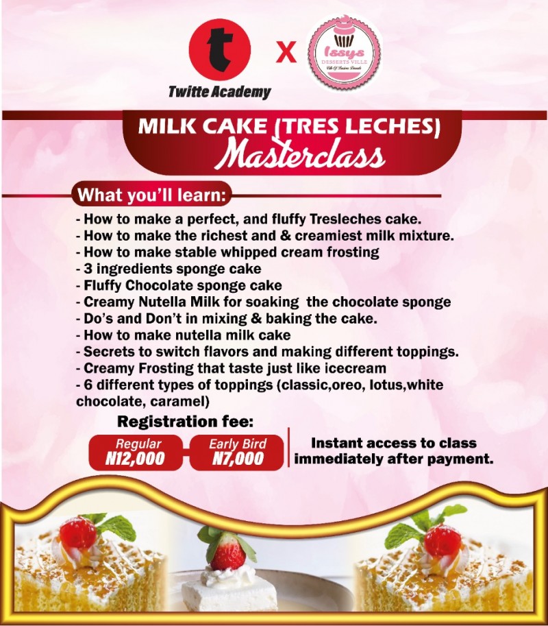 MILKCAKE MASTERCLASS