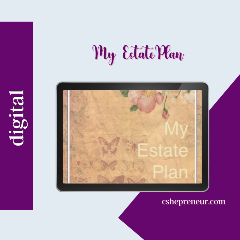 Digital and Printable Estate Planner