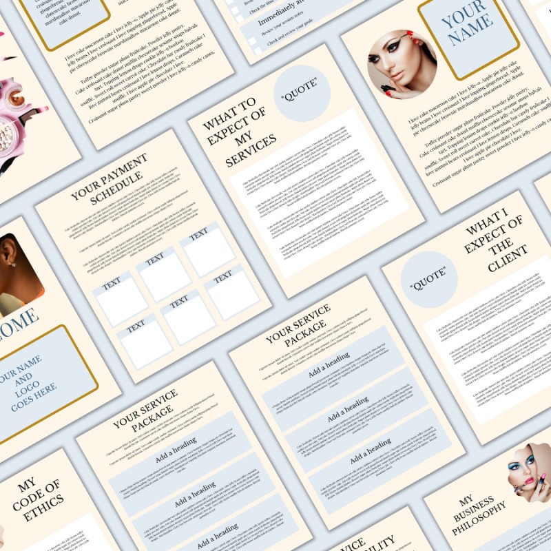Editable Coaching Client Package Templates
