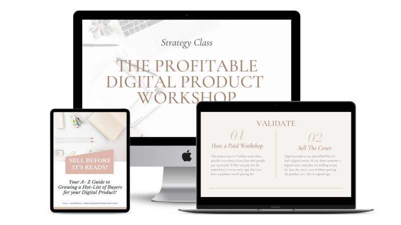 The Profitable Digital Product Planning Workshop