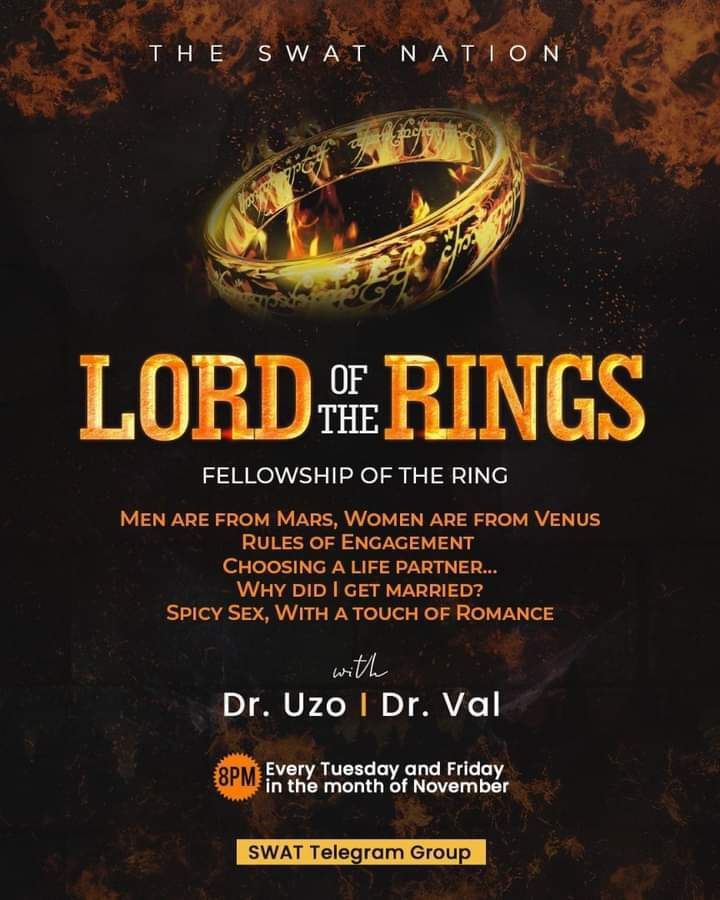 LORD OF THE RINGS 💍 by Dr Val and Dr Uzo