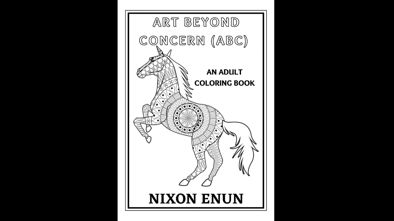 Art Beyond Concern (ABC): An Adult Coloring Book