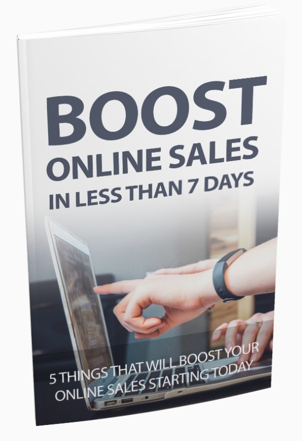 Buy BOOST ONLINE SALES IN LESS THAN 7 DAYS by Winpat Store on Selar