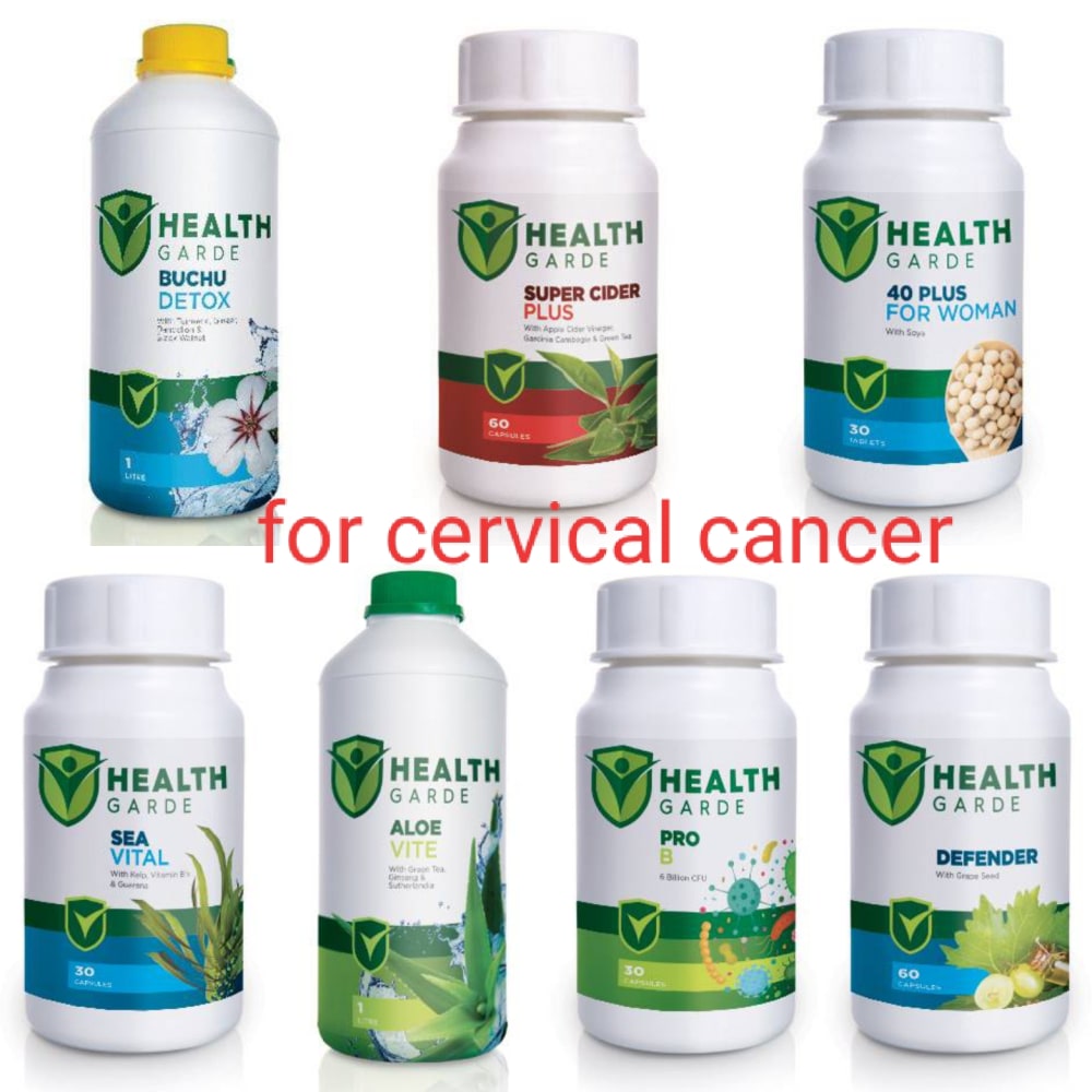 Cervical Cancer Nutritional And Herbal Supplement Pack From Healthgarde
