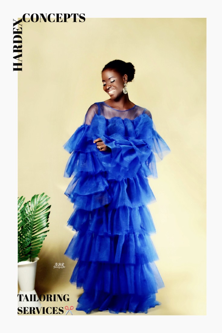 Buy CUSTOM LAYERED TULLE DRESS By Adepoju Adeola On Selar String Of Bananas Bloom Balcony Boxes Planters