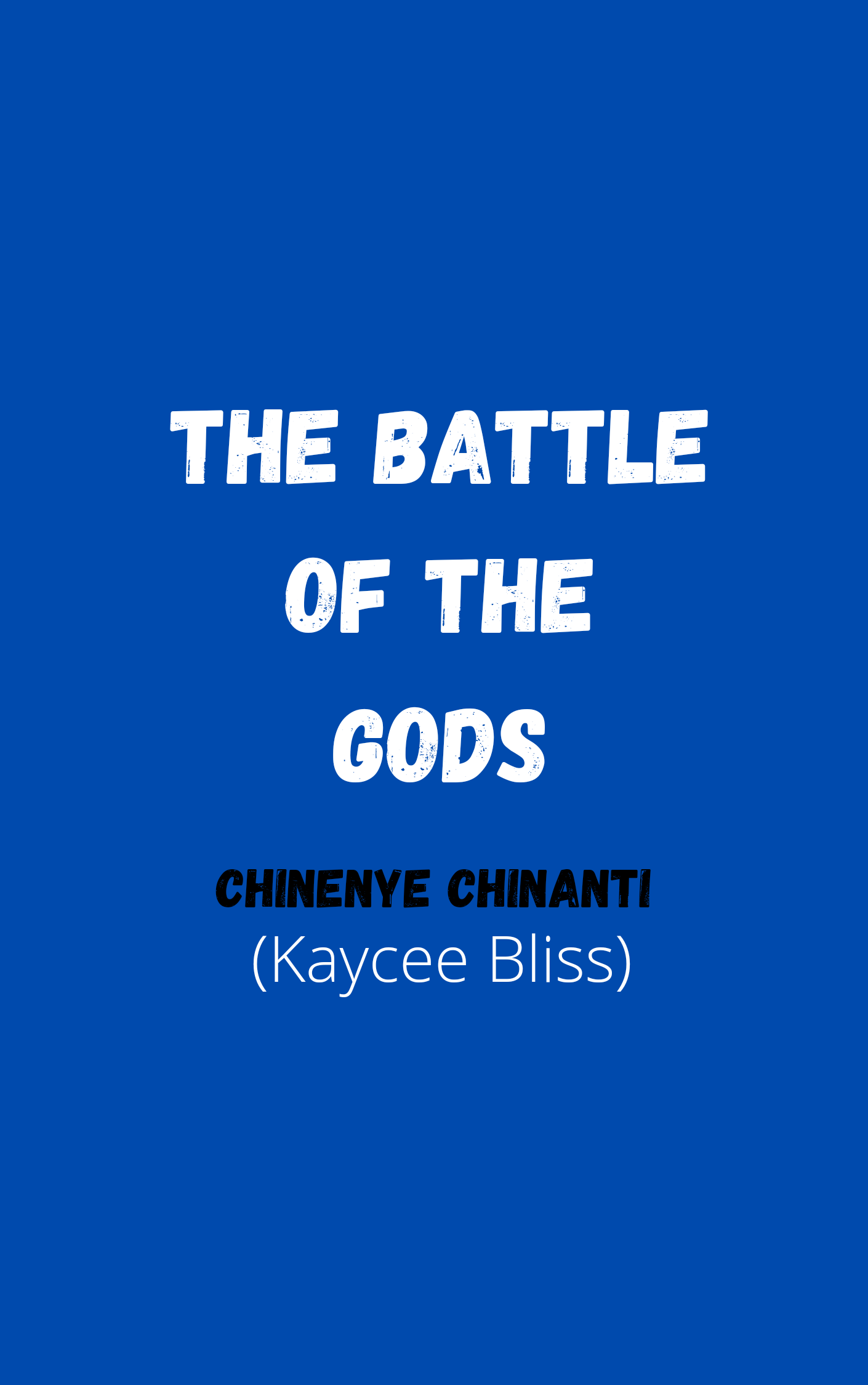 The Battle of the gods