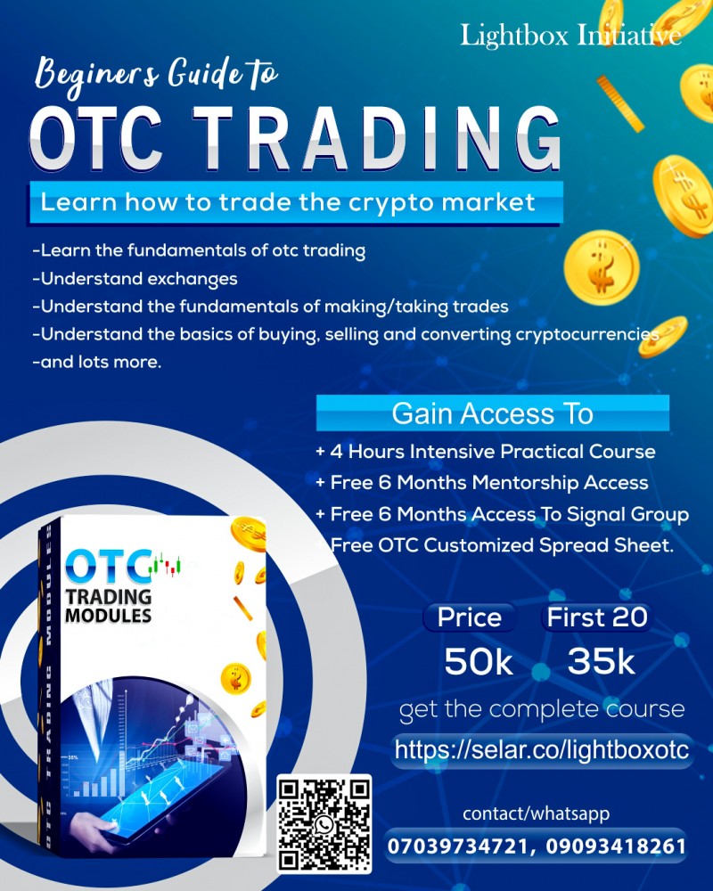 Buy Beginners Guide to Understanding OTC Trading by Diolu Tobechukwu on  Selar