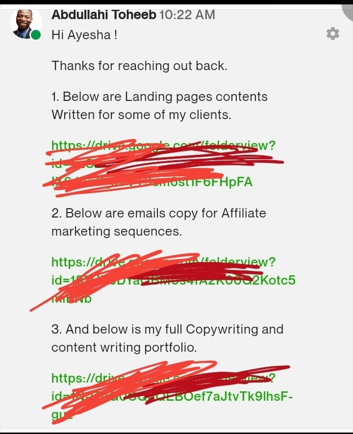 Customer review 6