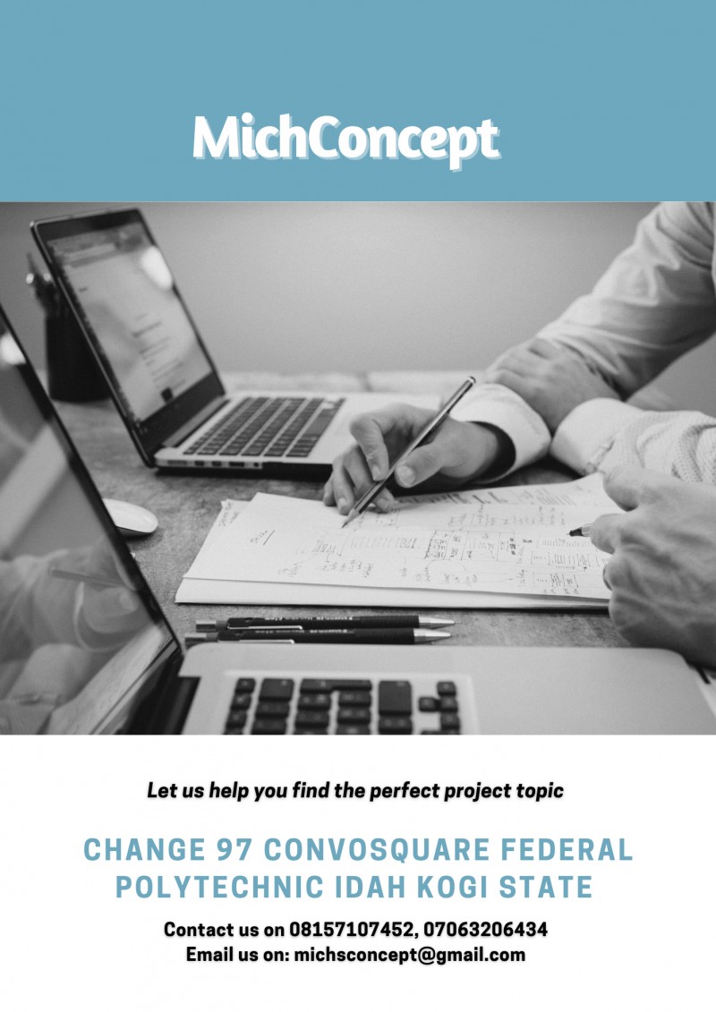 Buy Project materials by Abodunde Michael Kehinde on Selar