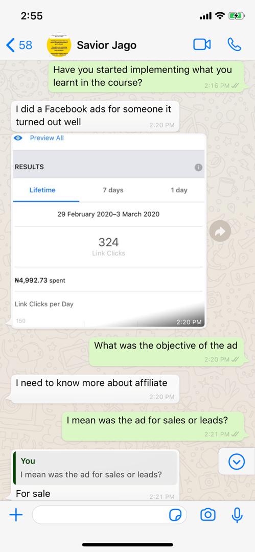 Customer review 1