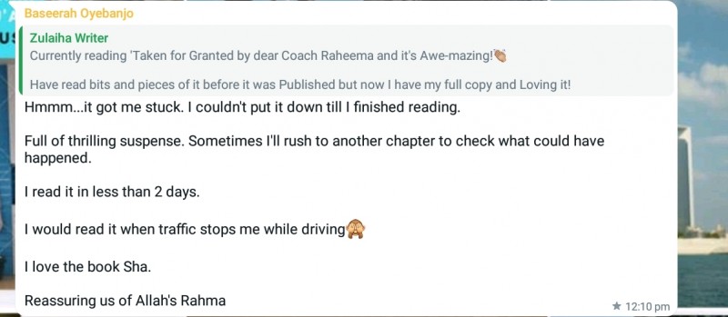 Customer review 1