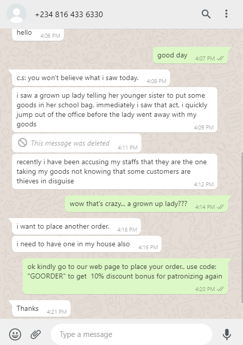 Customer review 2