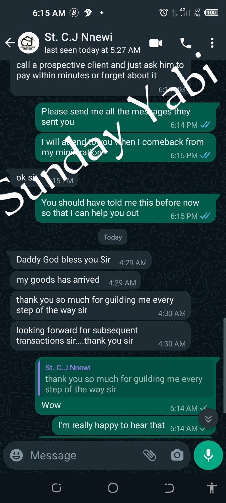 Customer review 1