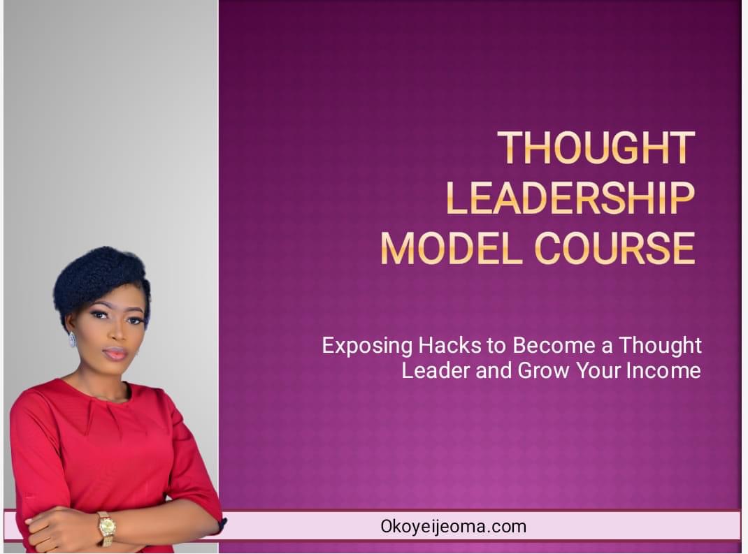 Thought Leadership Model Course