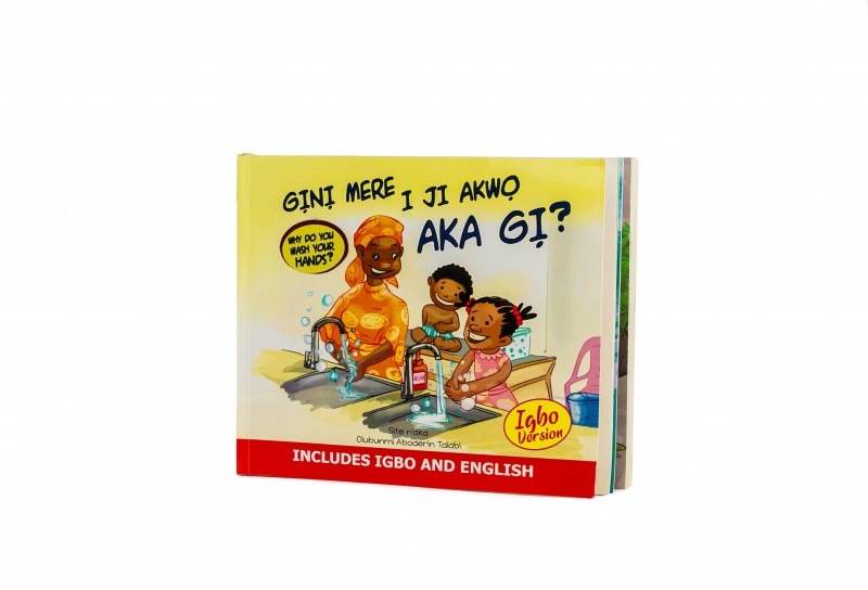 Gịnị mere i ji akwo aka gị (Why do you wash your hands)