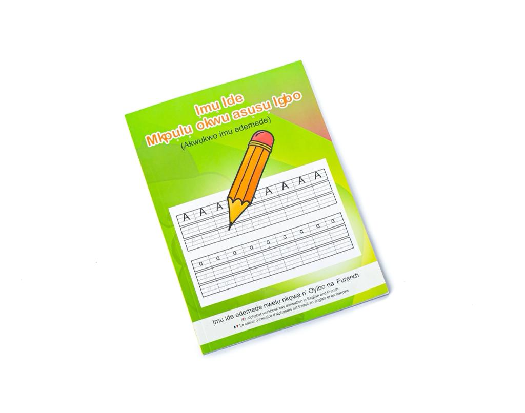 ịmụ ide mkpụlụ okwu asụsụ Igbo (Tracing Book)