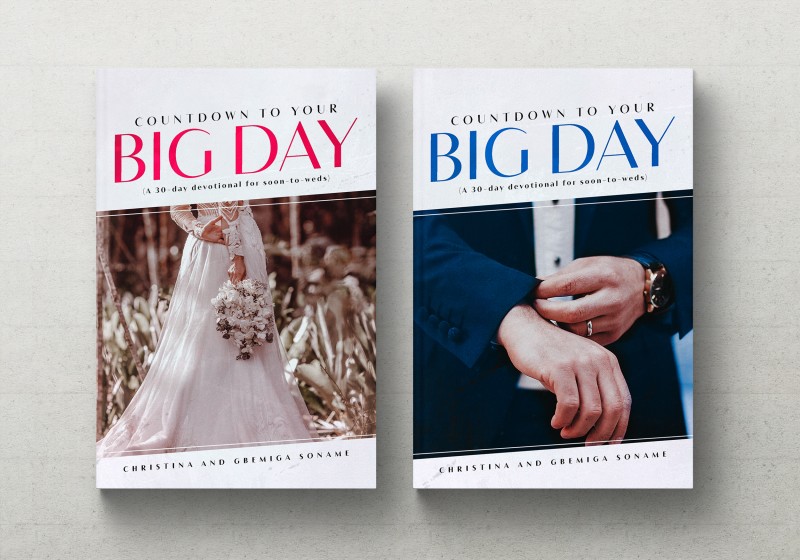 Countdown to your Big Day Devotional - A 30-day devotional for soon-to-weds (Couple package - 2 separate books)