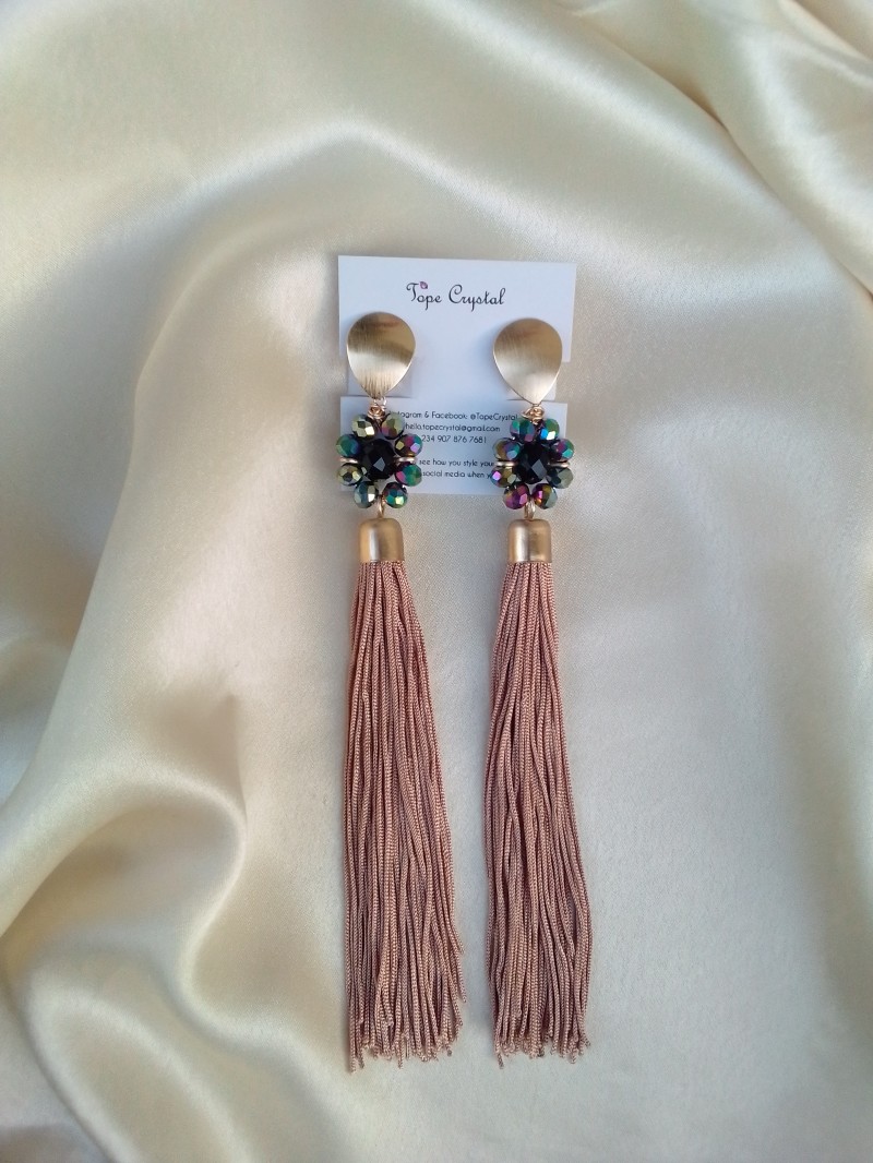 Sisi Earrings - Nude