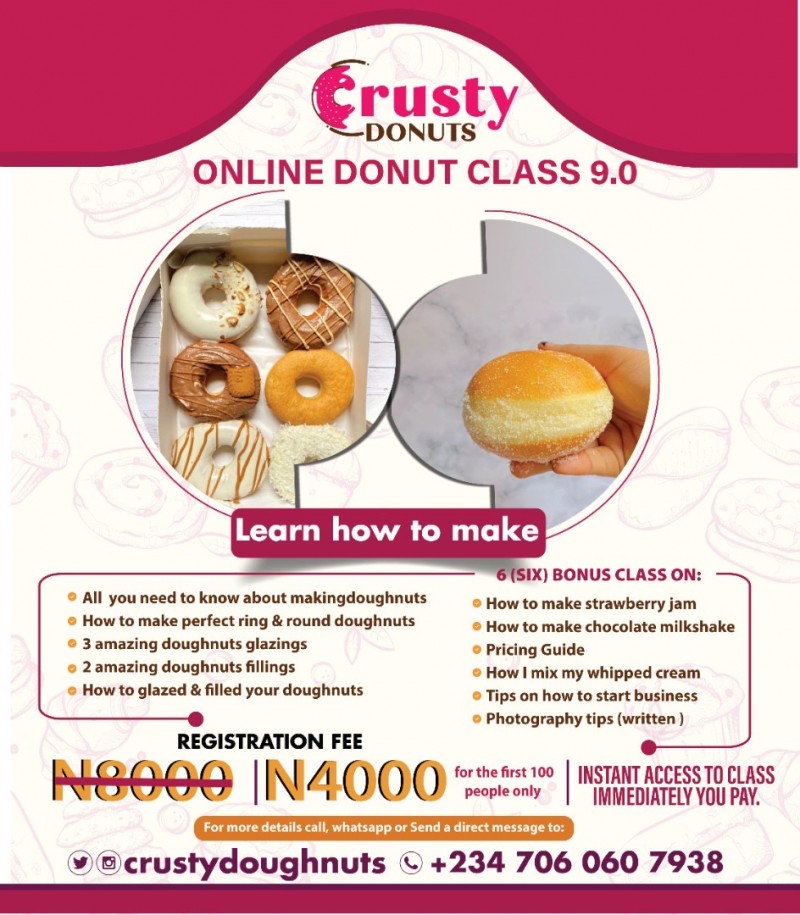 ONLINE DONUT CLASS 9.0
