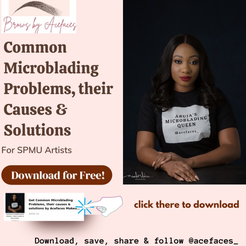 Common Microblading Problems, their causes & solutions