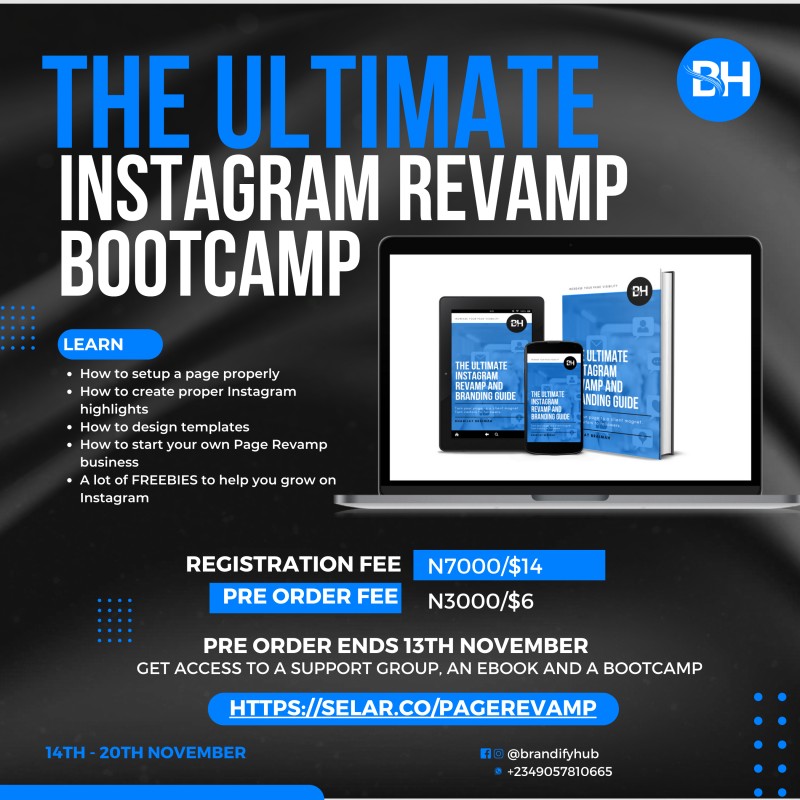 Buy The Ultimate Instagram Revamp and Branding Guide by Brandify Hub on ...