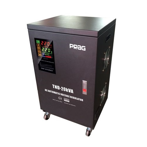 Prag 20KVA Servo Voltage Stabilizer (130V-260V)