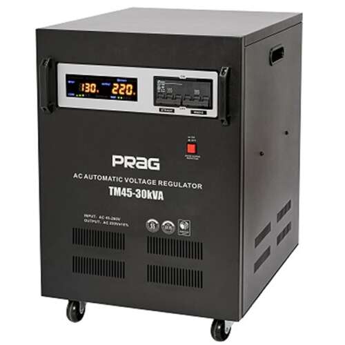 Prag 30KVA Relay Voltage Stabilizer (45V-280V)