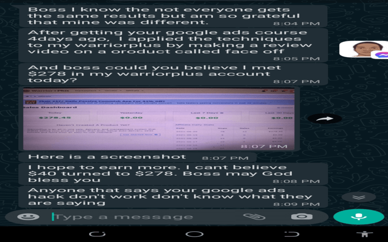 Customer review 1