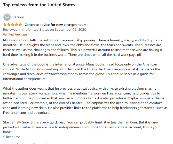 Customer review 3
