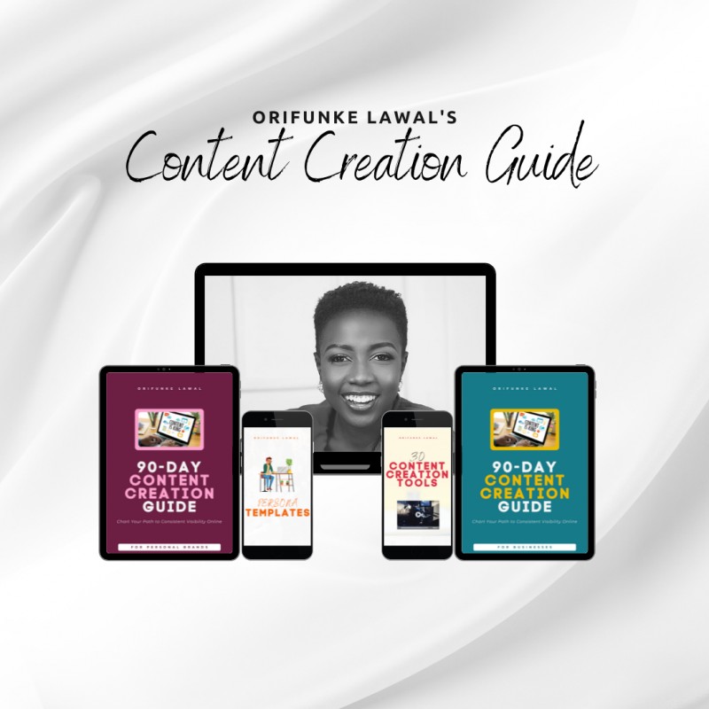 BUNDLE: 90-Day Content Creation Guide for Businesses & Personal Brands