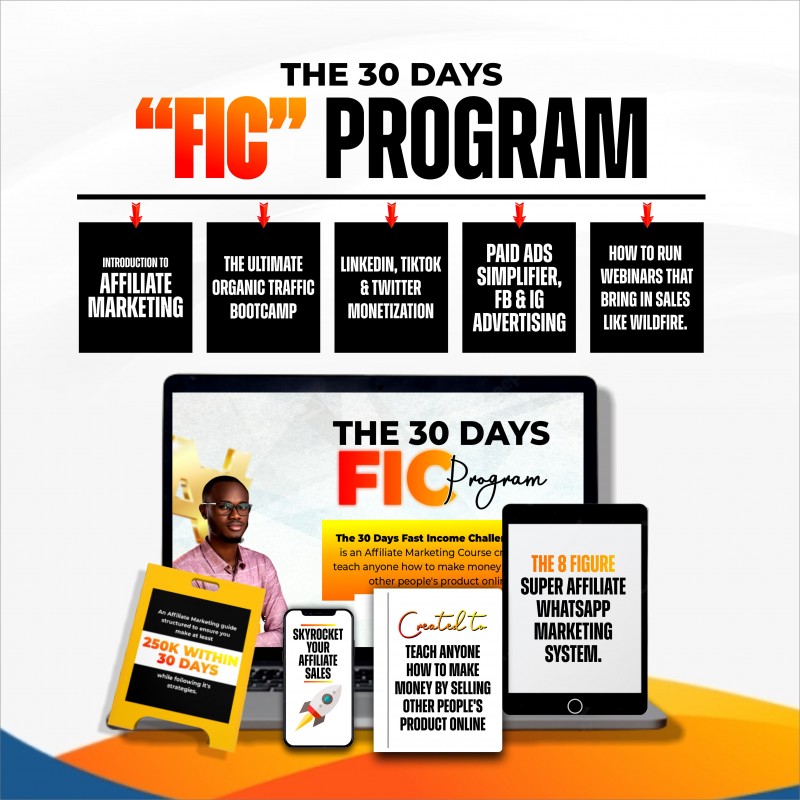 THE 30 DAYS FAST INCOME CHALLENGE (FIC)