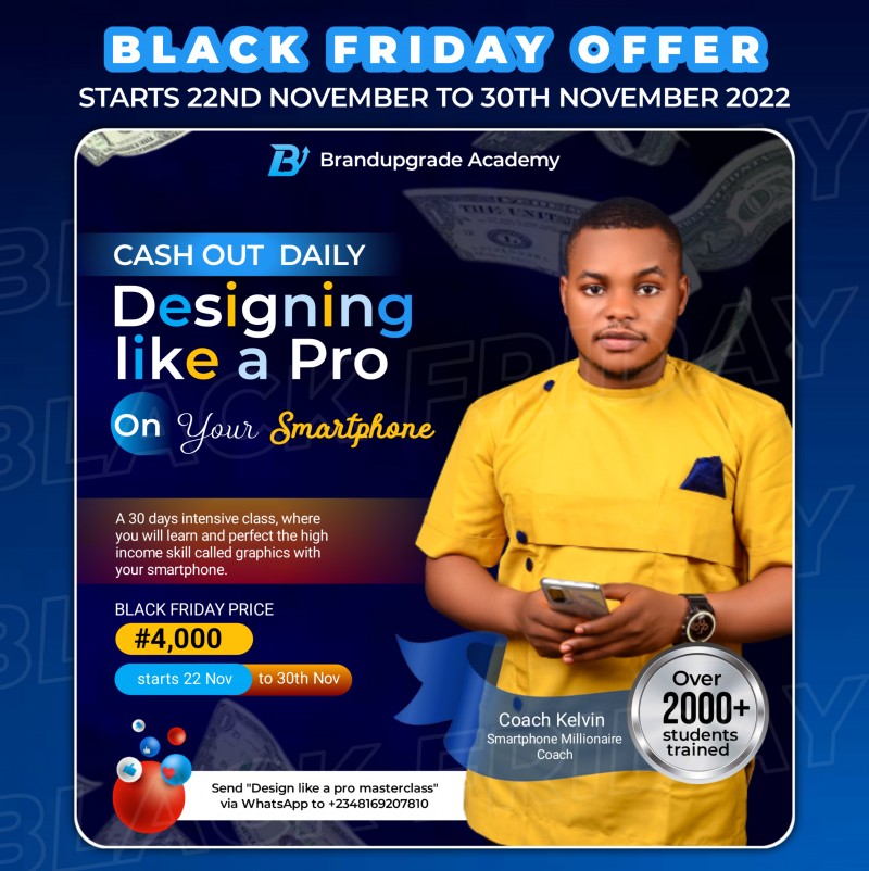 Design like a pro Black Friday discount