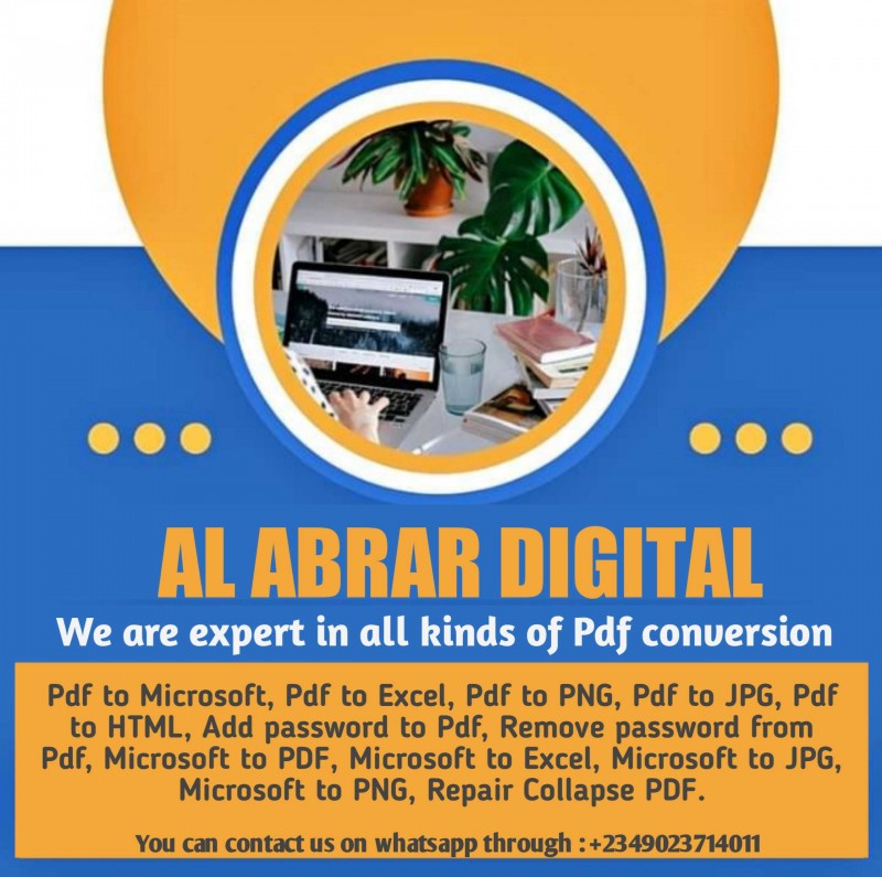 PDF and Microsoft conversion