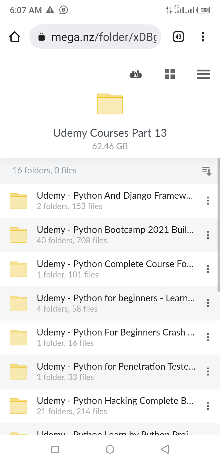 UDEMY COURSES