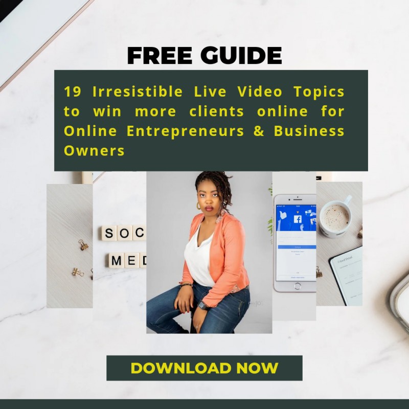 19 Irresistible Live Video topic to win more clients.