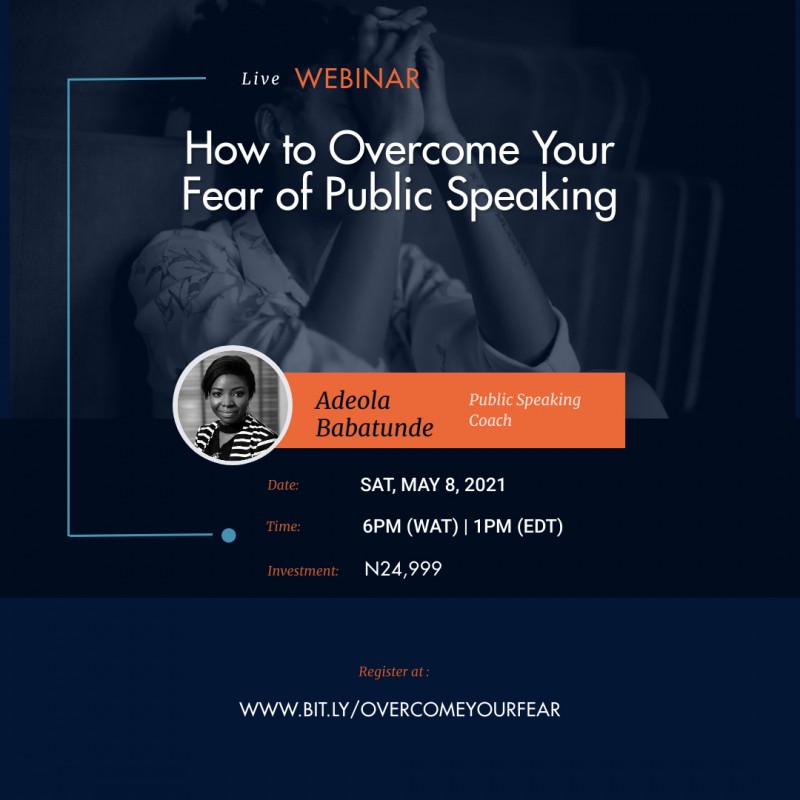 How to Overcome Your Fear of Public Speaking - The Webinar