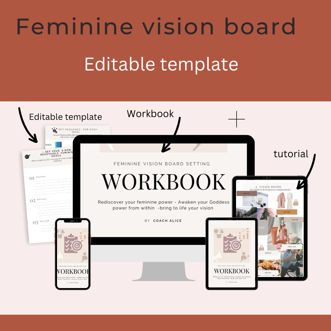 FEMININE VISION BOARD