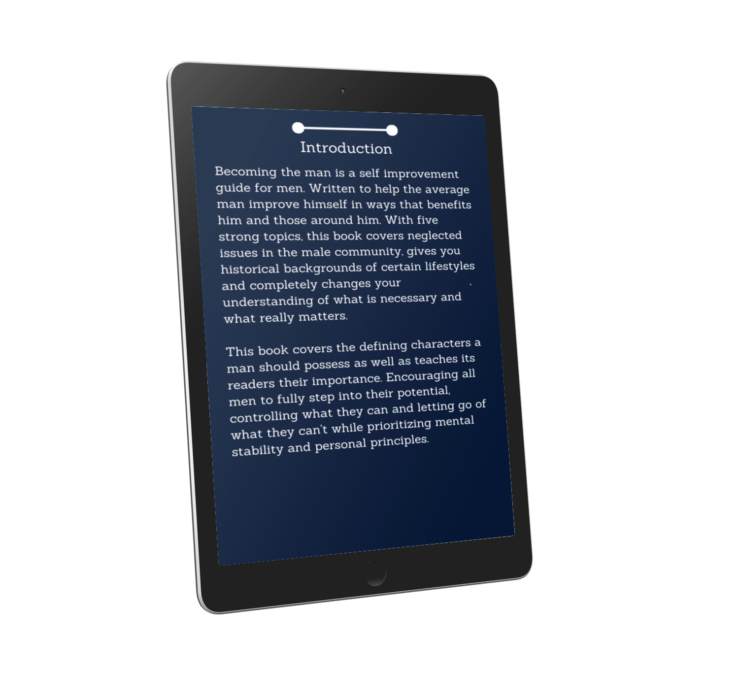 BECOMING THE MAN: The Next Alpha Male (EBOOK)