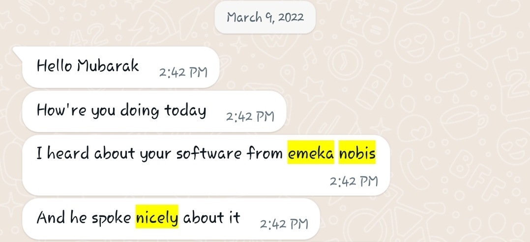 Customer review 2