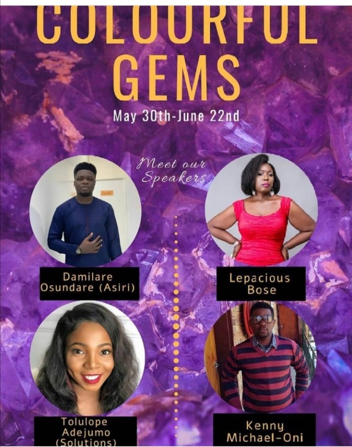 COLOURFUL GEMS ONLINE COURSE