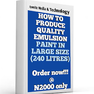 How to produce quality Emulsion (Large quality)