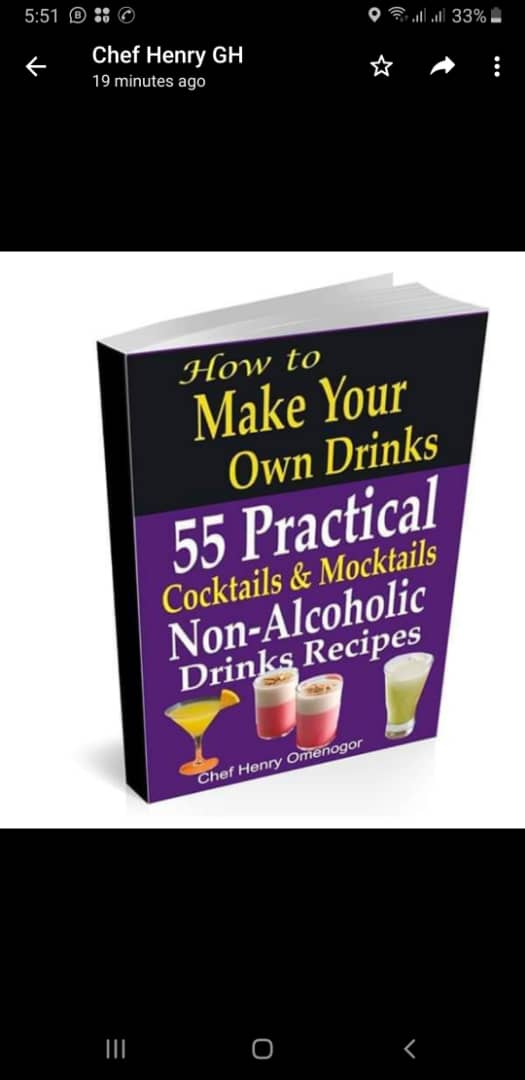 Natural Drinks Recipe Plus 55 Drinks, Cocktails and Mocktails Recipe eBook