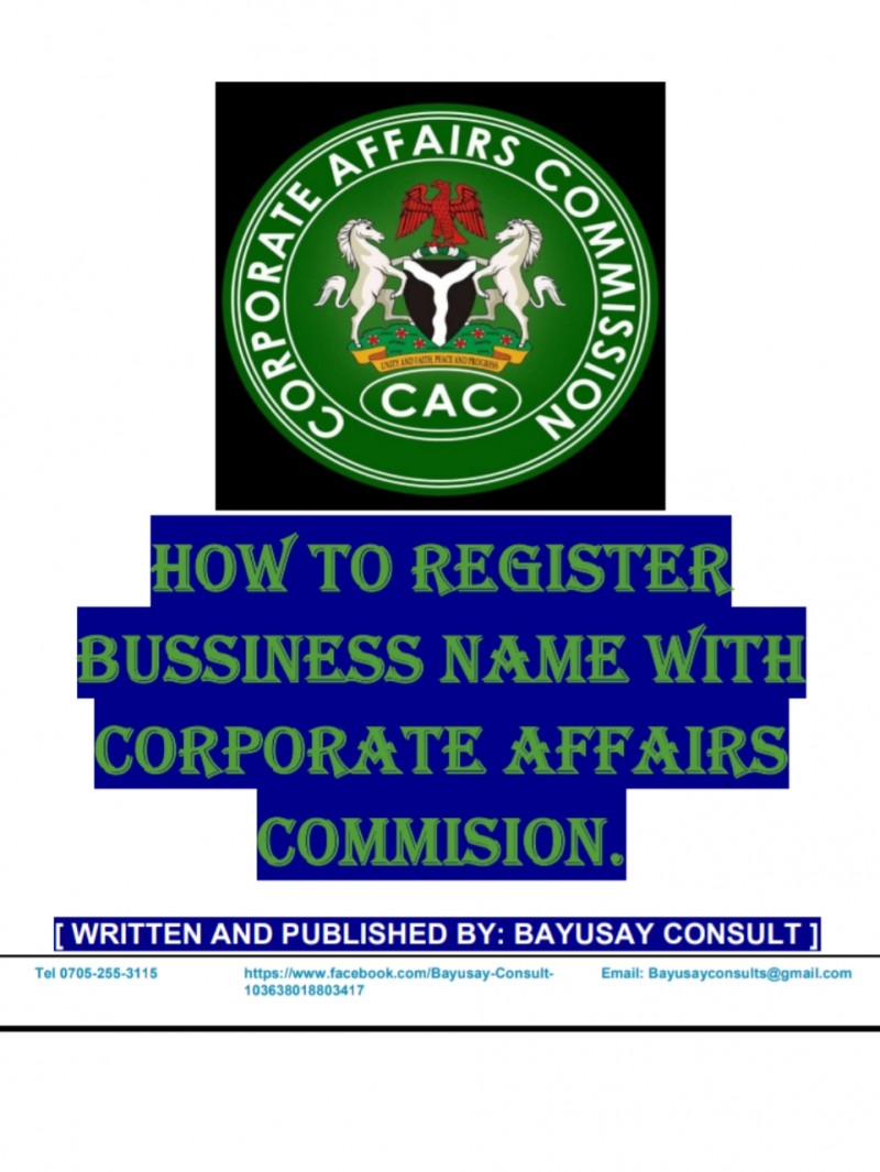 CAC REGISTRATION MADE EASY E-BOOK